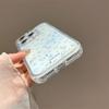 Cute Ocean Dolphin Phone Case for iPhone 13 14 15 16 Pro Max Fundas with Charm INS Korean Luxury Glitter Stylish Protective Cove