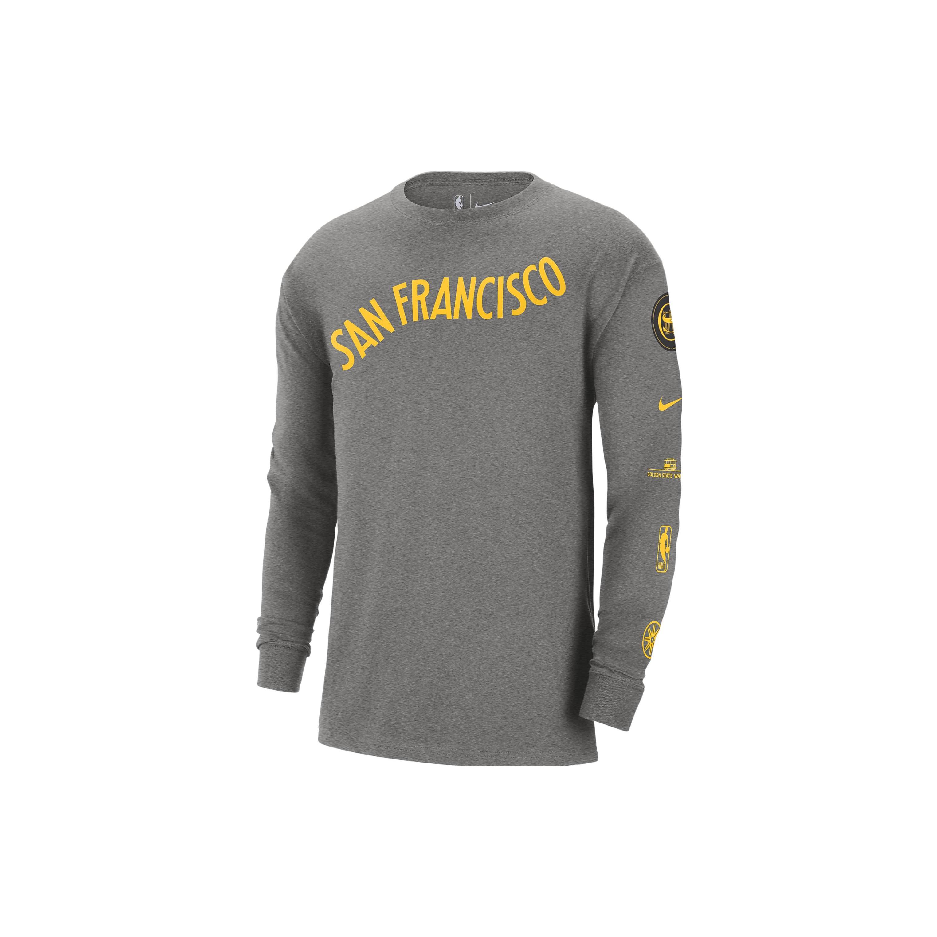 

Новая мужская футболка Nike Golden State Warriors 2023/24 City Edition Nike Nba Max90 с длинным рукавом FN1106-063 M