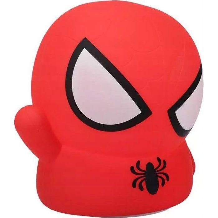 Lampe décorative - PALADONE - Spider-Man SquishyGlo - 14 cm - Rechargeable USB - Tactile