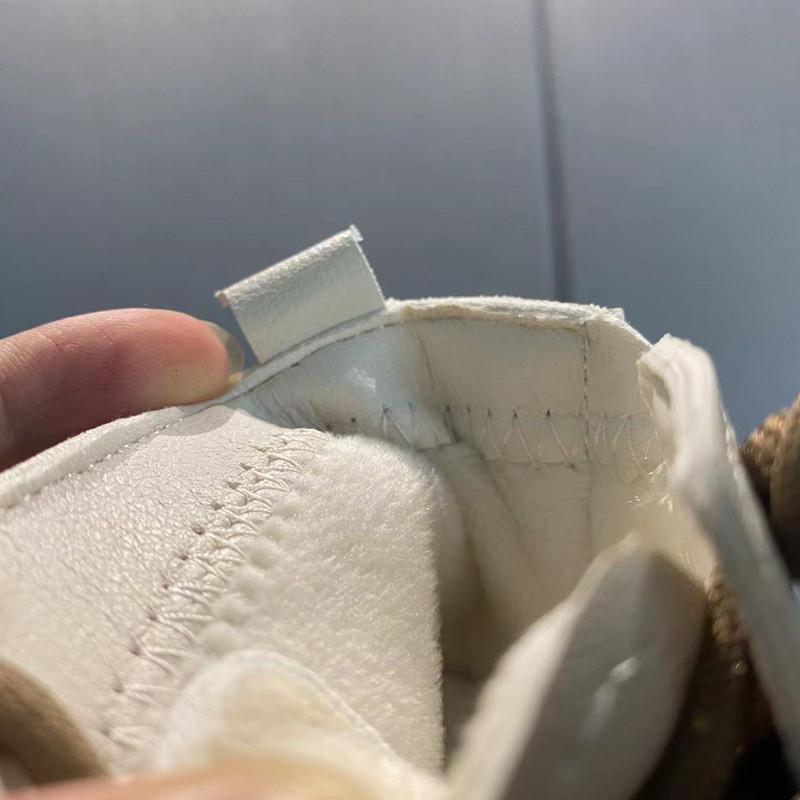 Fleece-Lined Leather Winter Martin Boots for Toddlers (0-3 Years)