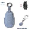 Genuine Leather Key Case for 2017-18 Ford Explorer/Mustang with Suede Buckle