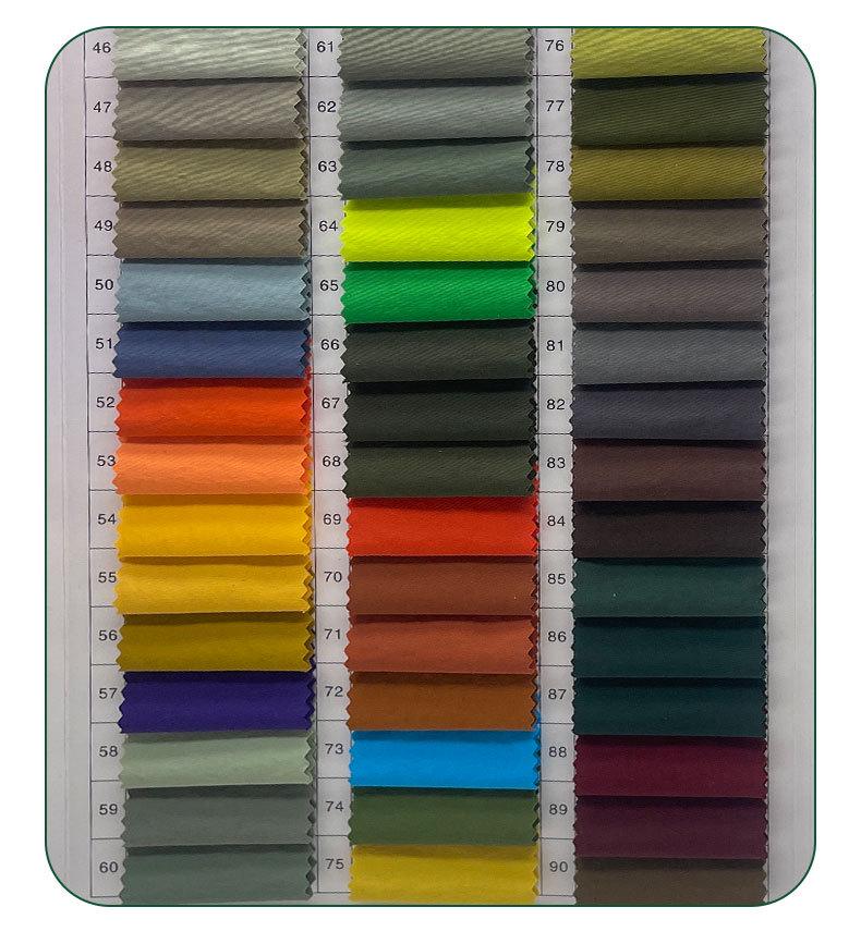 280T Taslan Water-Repellent Windbreaker Fabric with Encrypted, Thickened, Micro-Wrinkled, Cotton-Padded Design