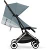 CYBEX - Poussette ultra compacte et confortable - ORFEO - 4 roues - Stormy Blue