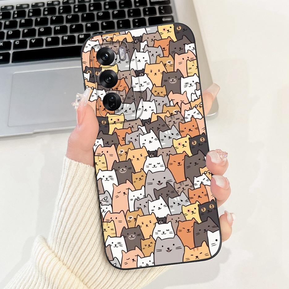 Per Custodia Oppo Reno12 Pro 5G CPH2629 Carina Moda Cartone Animato Cover Morbide Custodie in Silicone Per Oppo Reno 12 Pro Reno12 5G CPH2625 Paraurti