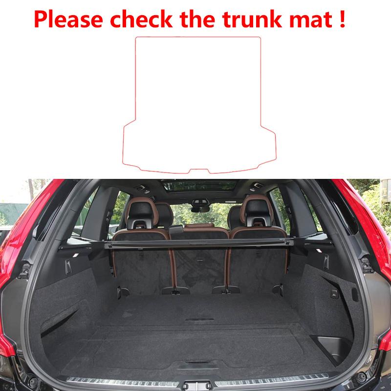 For Volvo EX30 2024 2025 2026 Leather Car Trunk Mat Anti-dirty Cargo Storage Cushion Boot Pad Carpet Auto Interior Accessories