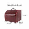 Collapsible Car Storage Box Crocodile Grain Leather Organizer For Car Trunk Box Organizer Auto Tidying Storage Bag Watertight