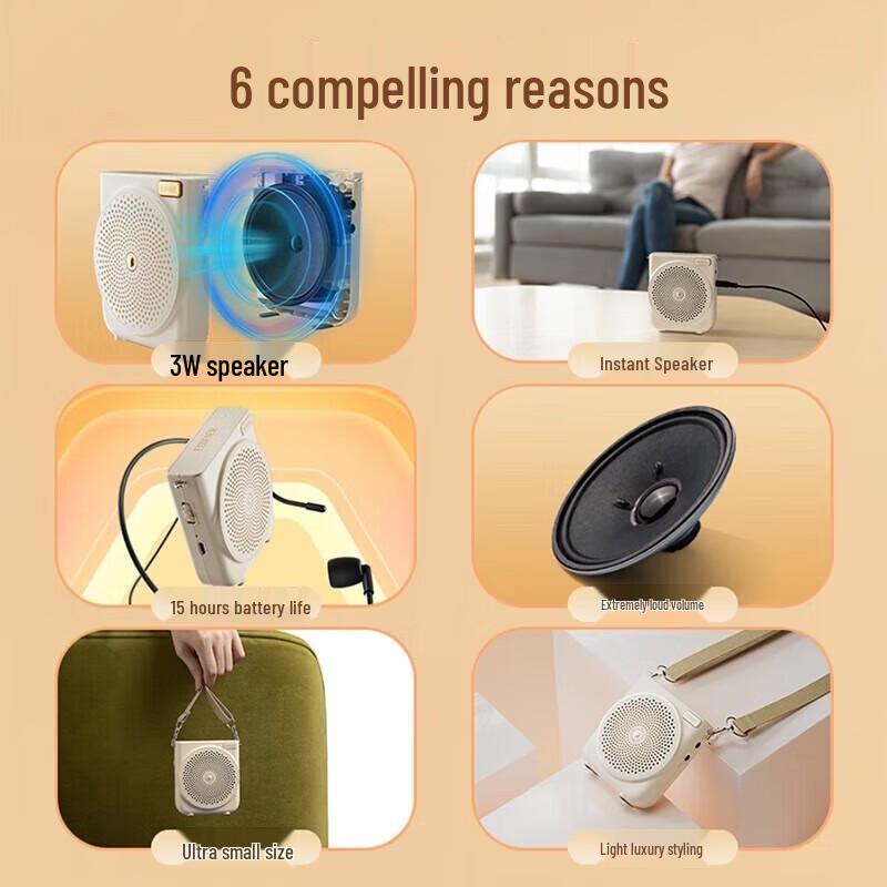 Edifier MF3 Mini Portable Wired Voice Amplifier