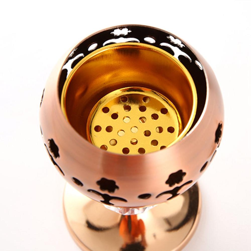 Fragrance Desktop Retro Iron Art Vintage Censer Rack Incesence Stick Holder Ornament Incense Holder