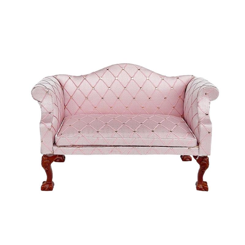 1/12 Puppenhaus Simulation Sofa Stuhl Modell Puppen Heim Sessel Sofa Wohnzimmer Möbel Dekor Puppenhaus Wohnszene Ornament