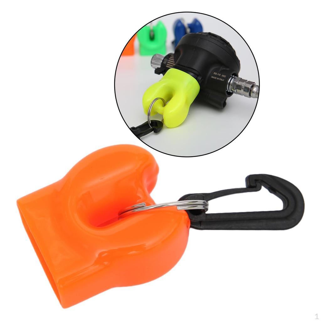 Scuba Dive Regulator pus Holder Retainer Dustproof Mouthpiece Cover Hanger Accessories