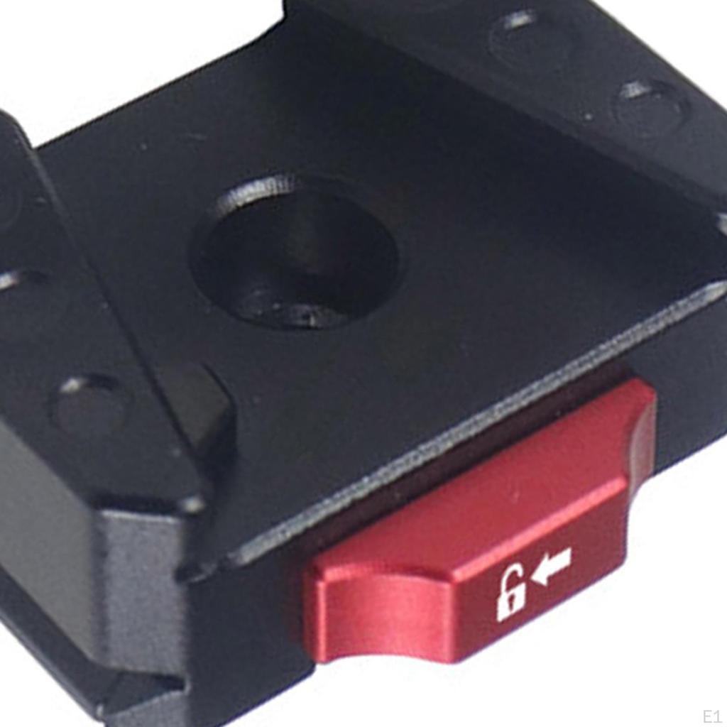 Quick Release Clamp Plate Camera Mount Adapter Heavy Duty Equipment Replacement