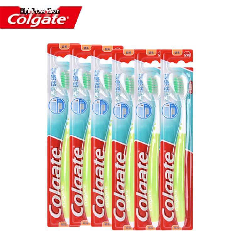 Colgate Ultra Density Soft Bristle Toothbrush 6-Pack