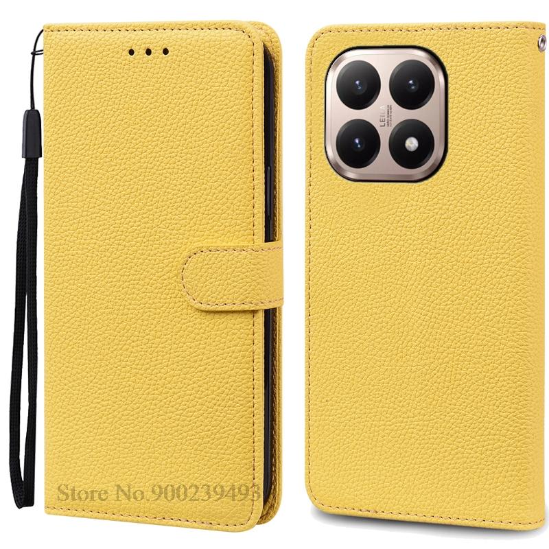 Etui Mi 15T/15T Pro Dla Xiaomi 15T Etui Portfel Klapka Skórzany Pokrowiec Dla Xiaomi 15T Pro Etui Książeczka na Telefon Wstrząsoodporna Coque Fundas