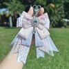 Accessori Decorativi per Itabag Fiocco a Doppio Strato Ciondolo per Borsa Fatto a Mano DIY Gioielli Lolita Regalo per Amico Periferiche Anime