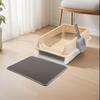 Extra Large Stainless Steel Anti-Splash Cat Litter Box: Easy-Clean, Semi-Enclosed, Deep Design