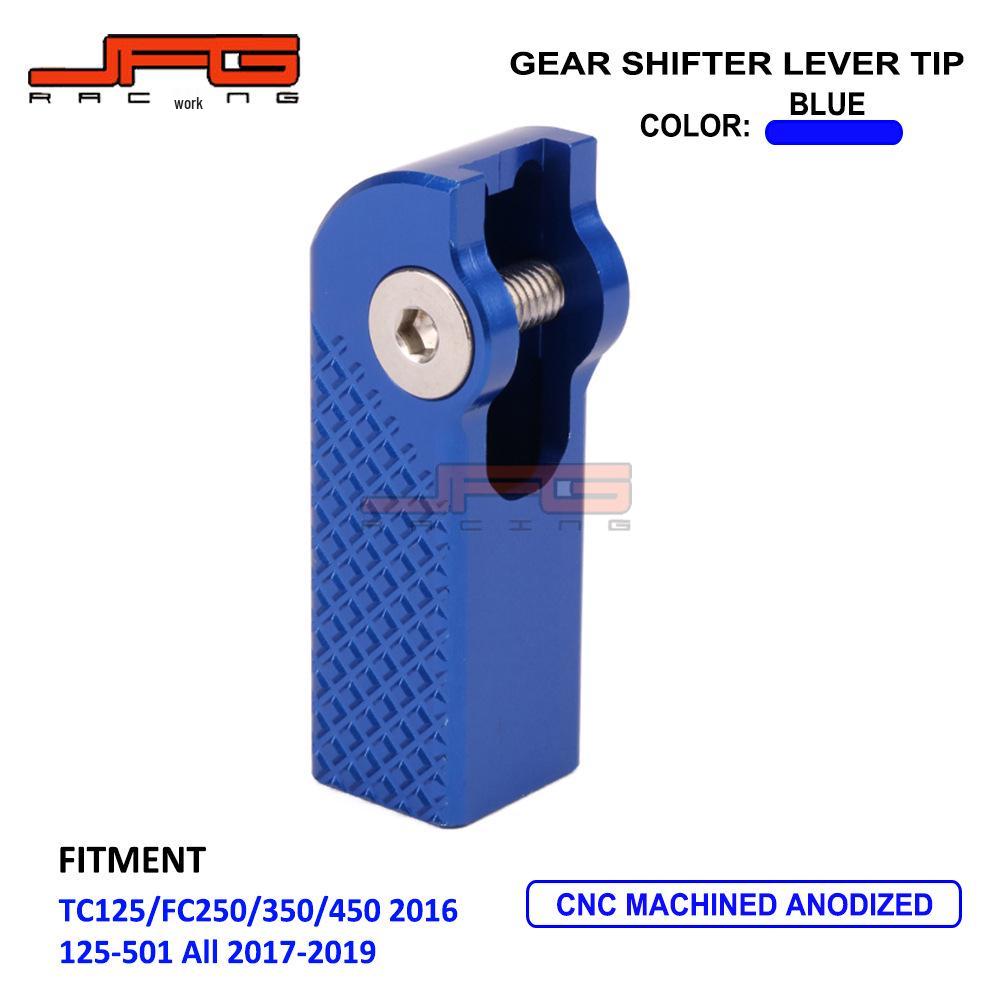 

Алюминиевая головка рычага переключения передач с ЧПУ для внедорожных мотоциклов SXF250/350/450 синий