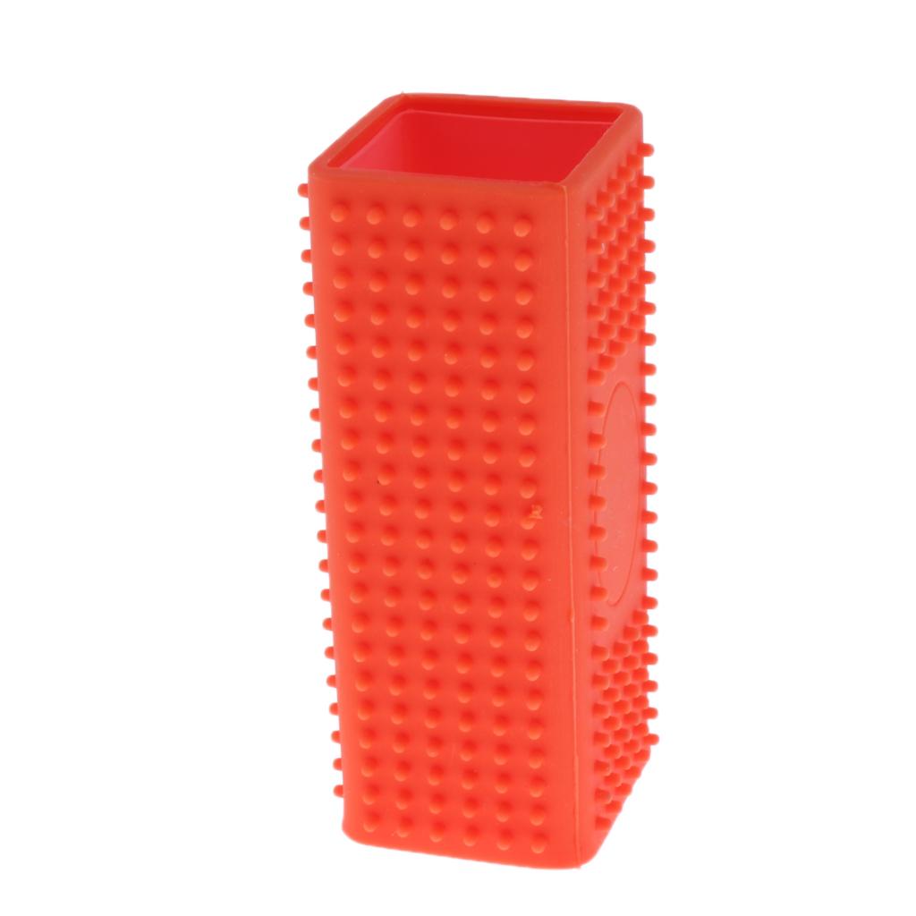 

Эффективная полая силиконовая расческа для удаления шерсти у домашних животных, массажный инструмент для ухода за коврами, диванами, щетка для чистки оранжевый