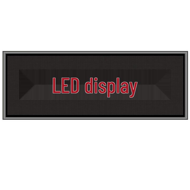 Lofit P3.75 Dual-Color LED Advertising Display Board CN Plug (adapter Included)