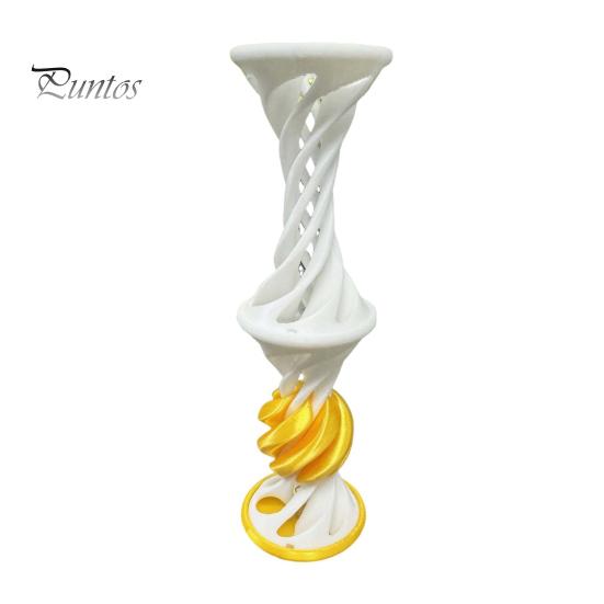 

3D-печатная спиральная игрушка с запускающимся шаром, невозможная пирамида, сквозная скульптура, вихревая нить, иллюзия, снятие стресса, дети, взрослые, мини-спираль