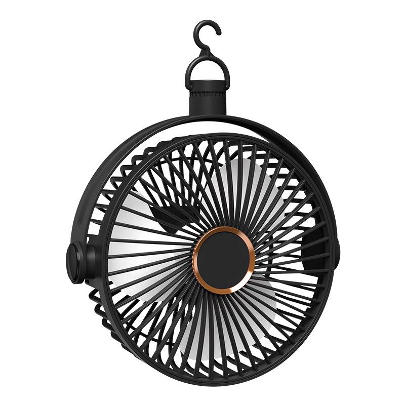 Compact USB Rechargeable Outdoor Desk Fan with Strong Wind Power