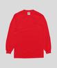 Shakawear 7.5Oz Max Heavyweight Plain Oversized Long Sleeve Tee_Red