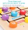 Manipulation Board Maze Pedagogical Educational Math Game 4yr Old Learning Letters Kids Wooden Number Autism Toys for Boys Girls