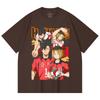 230 Gsm 100% Cotton Haikyu V6 Print Unisex Heavy Cotton T Shirt
