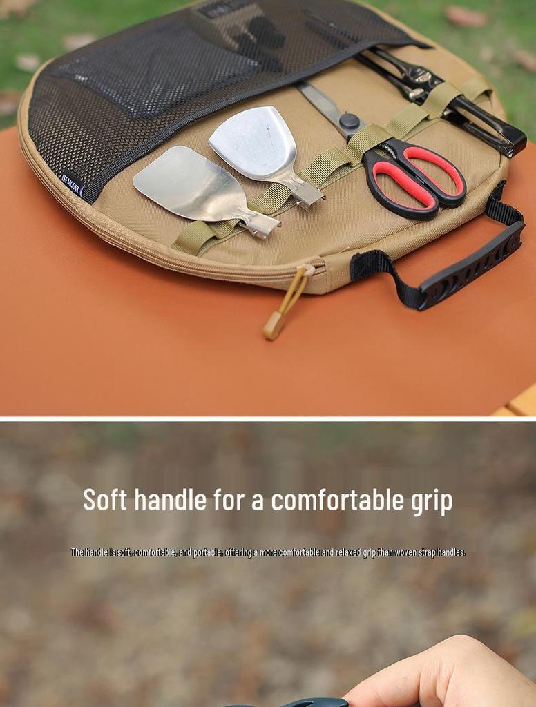 Outdoor Multi-functional Griddle & Utensil Storage Bag