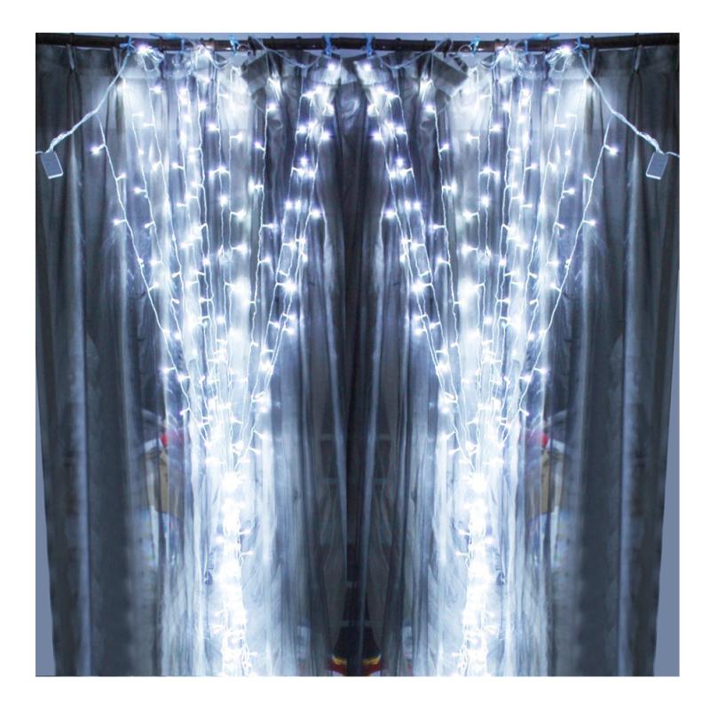 3Mx3M 300 LED Outdoor String Light Curtain Light for Christmas Xmas Wedding Party Home Decoration-US