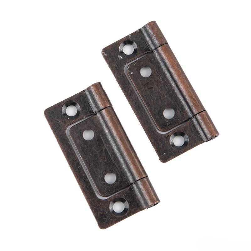 2/10PCS Of Hinge 2-inch Cabinet Door Drawer Furniture Stainless Steel Mortise Hinge 135 ° Opening 51 * 25MM