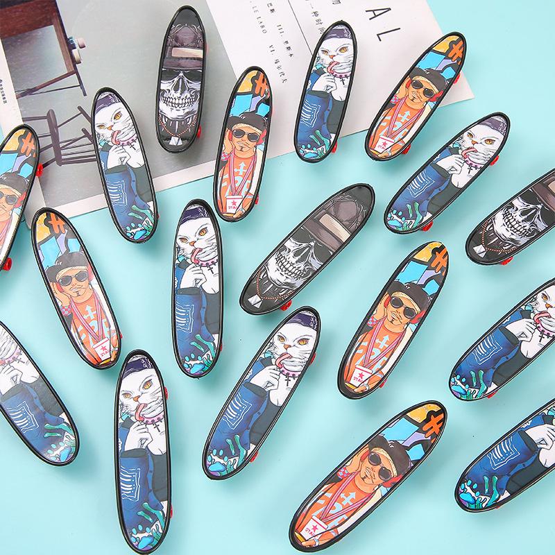 Mini Fingerboard Plastic Toy - Children's Desktop Gift or Giveaway