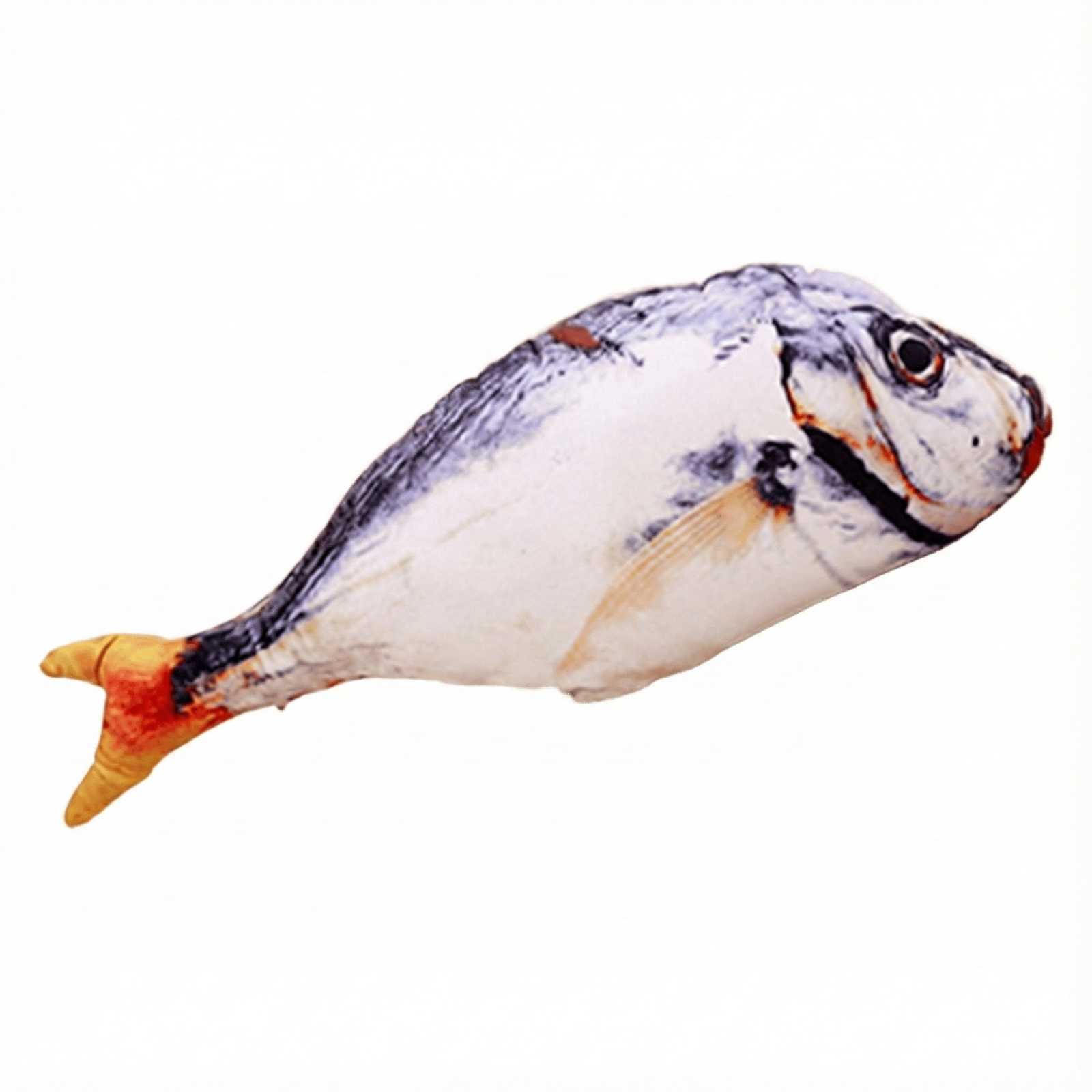

Simulated Fish, Chew Toy Doll, Catnip Teething Toy, One Size