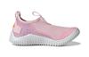 Adidas Rapidazen S .Rdy C Slip Resistant Abrasion Resistant Mid top Kids' Running Shoes Pink White FZ3955