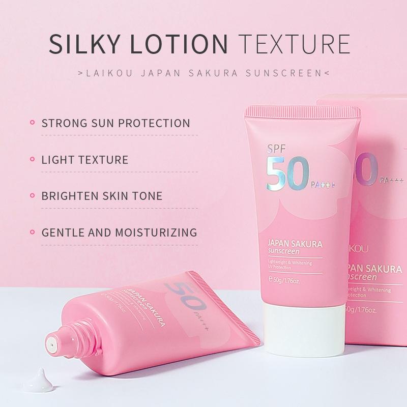 Sunscreen 50g Moisturizing Skin Care Products