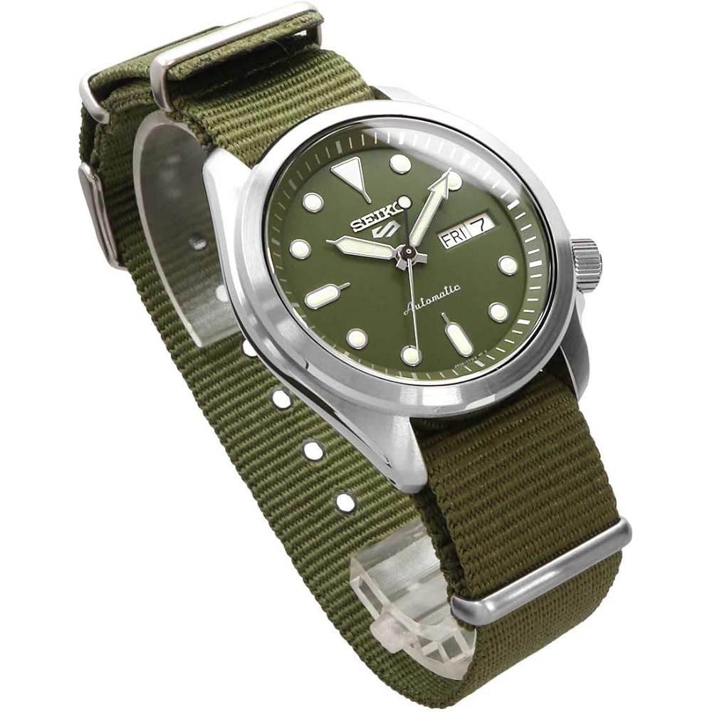 Seiko 5 Sports Automatic Mechanical Watch Men's Green Limited Edition SRPE65K1
