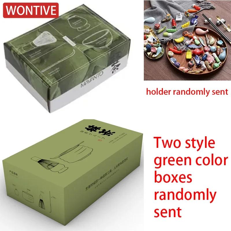 3/4PCS/7PCS Japanese Matcha Set Bamboo Tea Brush Glass Tea Bowl Composition Chinese Traditional Handmade Tea Tools