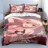 Anime character illustration pattern. Bedding sets Duvet cover sets Duvet covers Pillowcases(1 * Duvet Cover 2 * Pillowcases without duvet insert)