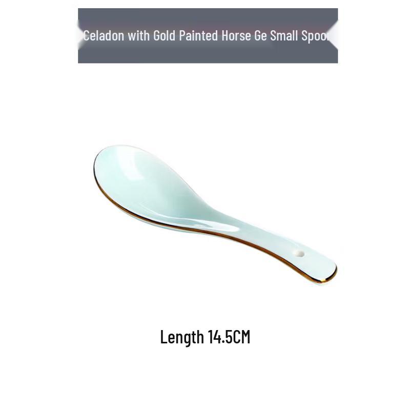 Light Luxury Ceramic Spoons