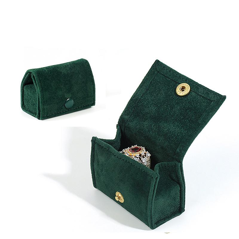 Velvet Rng Jewelry Box Multi-Purpose Portable Mini Storage Box Ornament Multi-Functional Jewelry Case Travel A1