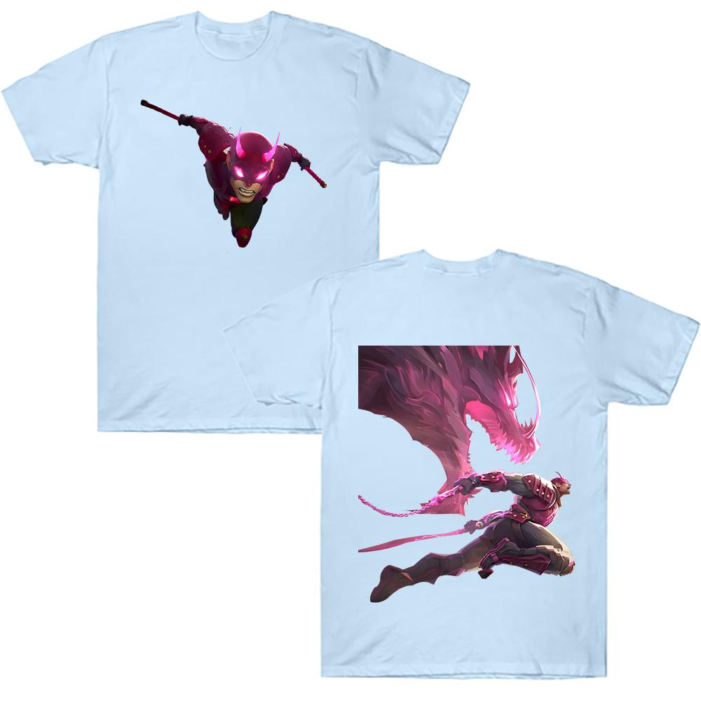 Rivals Daredevil Tees Duelist Hero Daredevil Graphic T Shirts Unisex's Clothing Funny Crew Neck T-Shirts Cotton Short Sleeve Tops