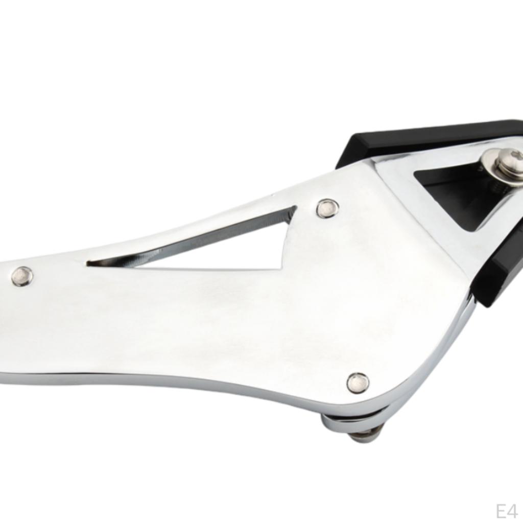 Motorcycle Kickstand Replaces Feet Side Stand Extension Aluminum Alloy Anti Slide for Motorbike