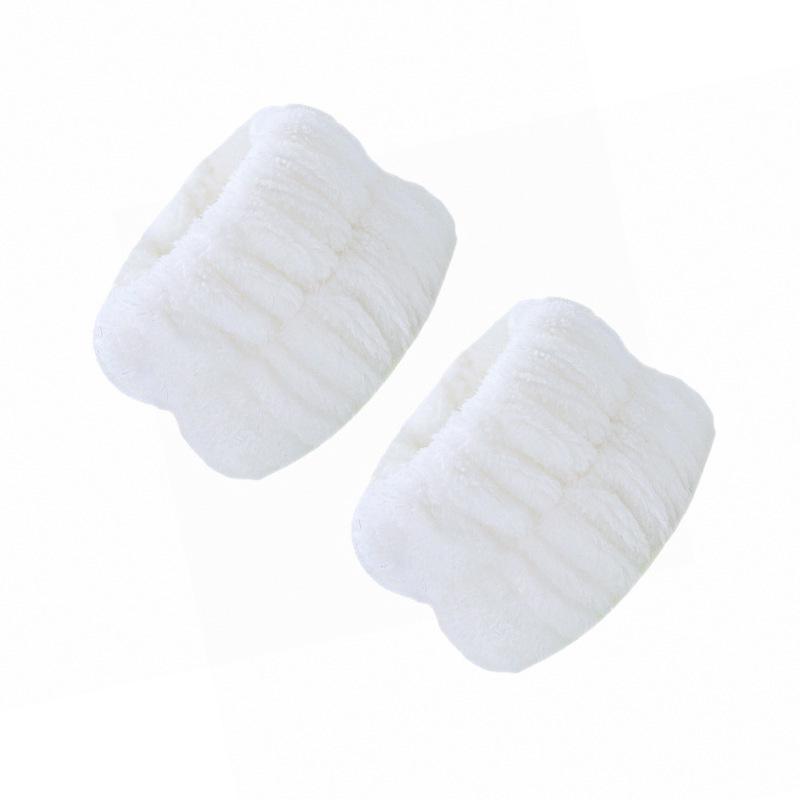 Douyin Waterproof Wristband for Face Washing - Solid Color, Water-Resistant, Keeps Arms Dry, Special Wrist Protector.