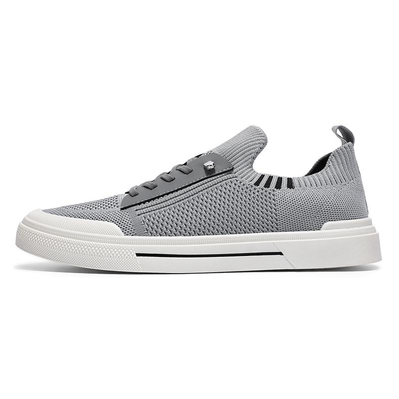 Mens Running Shoes Breathable Knit Sport Sneakers Cushion Casual Gym Athletic Trainers Outdoor Jogging Skateboard Shoes