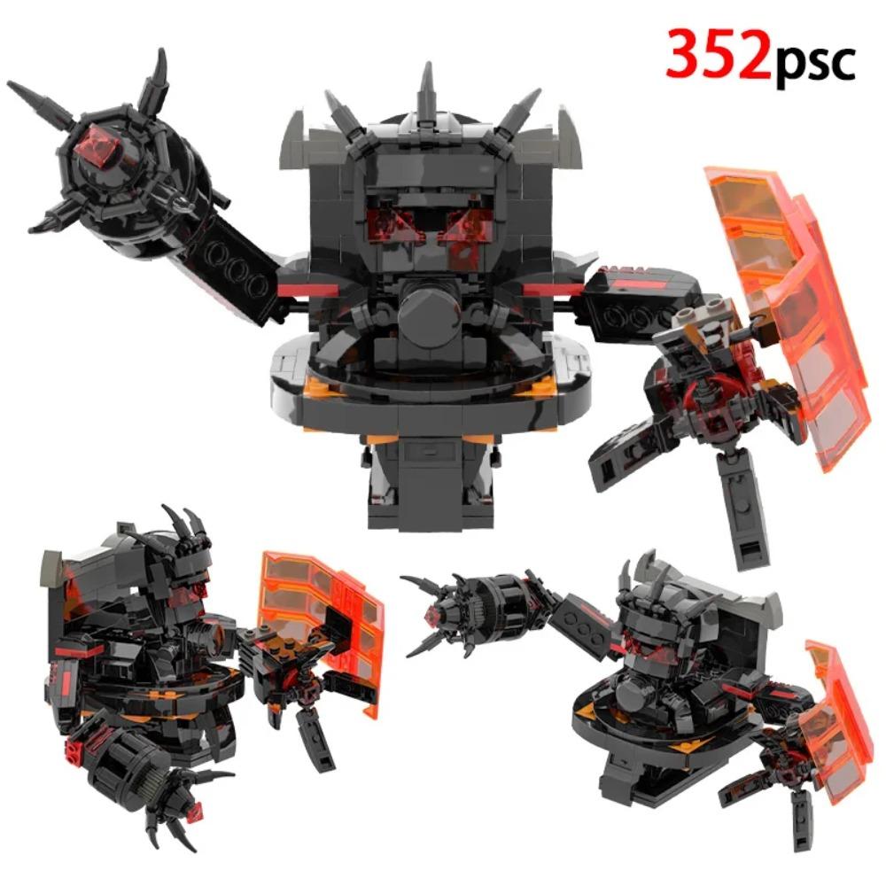 MOC Skibidi Toileted Giant Titan TVman Upgrade Speakerman Building Blocks Action Figure Model Construction DIY Bricks Toy Fan