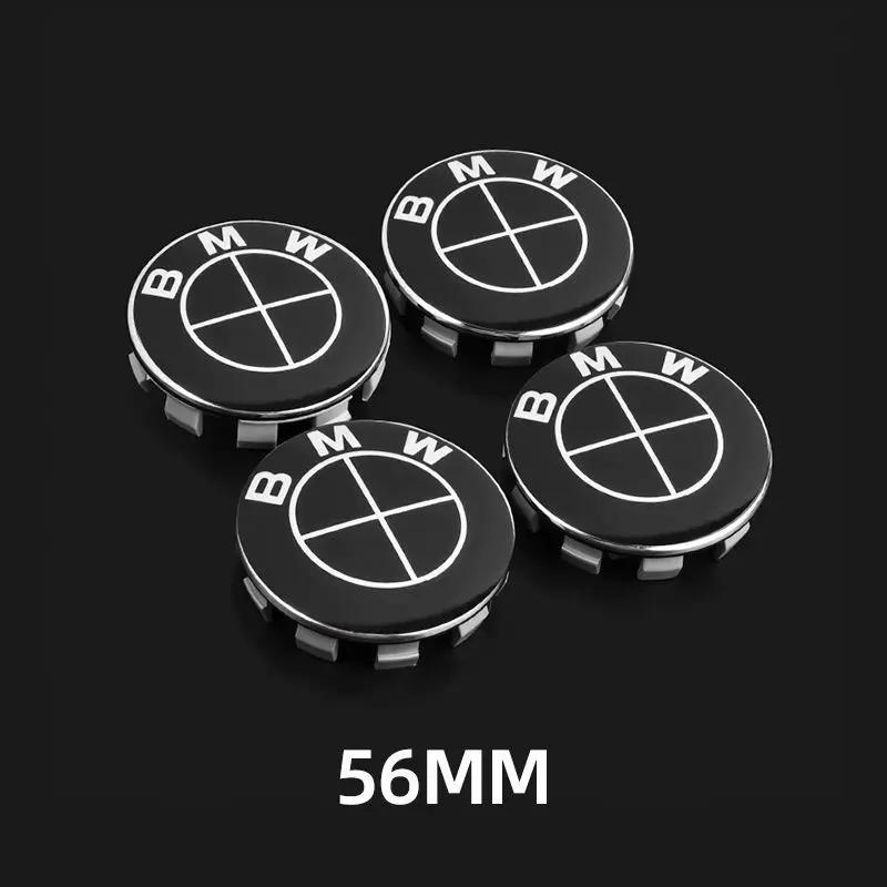 4 szt. 56/68MM Samochodowe Dekielki Centralne Kół Osłona Koła Dla BMW M Performance X1 X2 X3 X4 F10 F30 F20 F25 E90 E46 E39 E70 E53 E30 E87