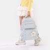 Schoolbag new student burden reduction lightweight backpack large capacity multi-compartment backpack daily photo clock in high value bag