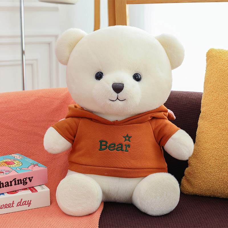 Casual Sweatshirt Bear Doll Teddy Bear Doll Plush Toy Girl Birthday Gift Video Game City Redemption Doll