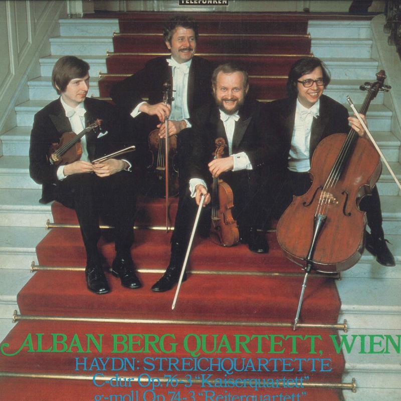 

LP Record ALBAN BERG QUARUTET Haydn Streichquartett Cdur Op.763 SLA1223 TELEFUNKEN 1979 Japan Classical