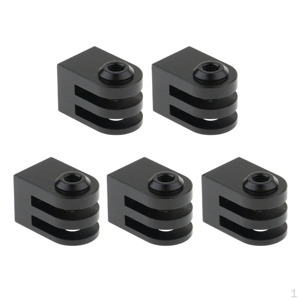 

5pcs CNC Black Tripod Mount Holder Adapter