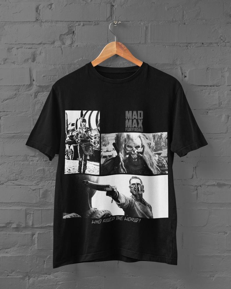 Mad Max Fury Road Movie Tshirt Mad Max Vintage Tshirt Furiosa Tee Immortan Joe Tee Retro Graphic Tshirt Movie Tee